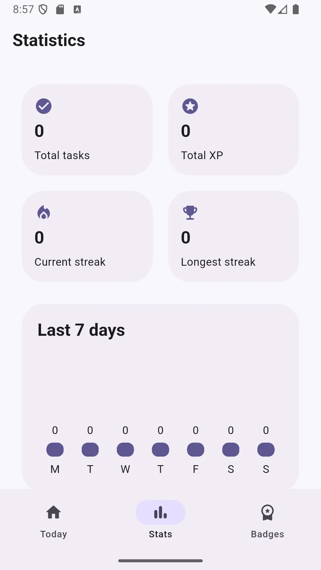 Stats Screen